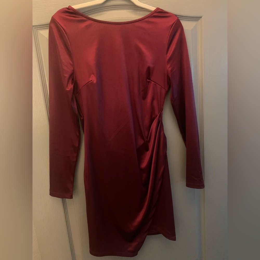 Perfect burgundy holiday dress Size M